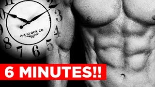 How to Get Abs  6 MINUTES AT A TIME [upl. by Agnot]