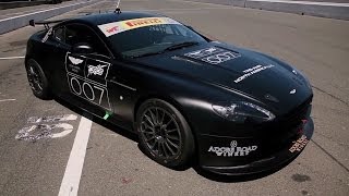 Racing Exotics Like a Gentleman Aston Martins Vantage GT4 Race Car  TUNED [upl. by Ramgad]