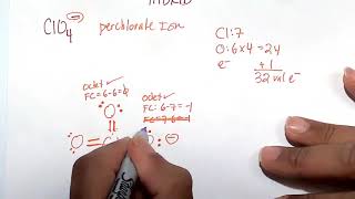 Resonance The resonance structure of the perchlorate ion ClO4 [upl. by Ettevahs]