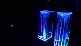 Sound Logic Dancing Water Speakers [upl. by Einatsed]