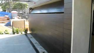 Flush Mounted Custom Wood Garage Door [upl. by Zaremski933]