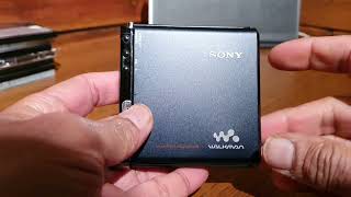 Sony MZRH1 HiMD Walkman from 2006  The Best Portable Mini Disc Player of all times [upl. by Alexandro]