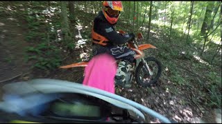 Untouched Dirt Bike Riding in Kentucky [upl. by Eislek]