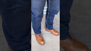 Nicks Boots  WampC Milled Buck Brown  On the feet [upl. by Yelyac]