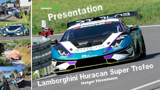 Lamborghini Huracan  Holger Hovemann  Bergrennen Eichenbühl 2024  Crash Unfall Presentation Demo [upl. by Ennair]