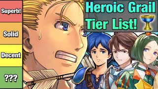 The Definitive Grail Tier List  Who is the Most Valuable Grail Unit in FEH April 2024 Edition [upl. by Entwistle]