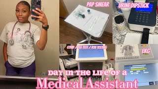 VLOGTOBER Day 1  Day In The Life Of A Medical Assistant 🩺🚑🏥🩻 Internal Medicine [upl. by Harcourt713]