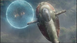 Boba Fett uses SEISMIC CHARGE in Slave I again 🥵🥵  Star Wars The Mandalorian Ep 15 [upl. by Ioves282]