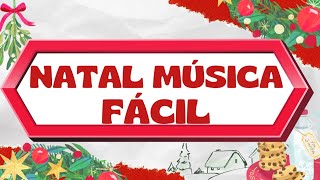 MÚSICA NATAL FÁCIL DE CANTAR MÚSICAS NATALINAS 2024 JESUS NASCEU [upl. by Rozelle601]