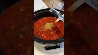 Delicious Crockpot Chili Recipe  Easy Slow Cooker Dinner Idea  Our Family Cooks [upl. by Adnilem]