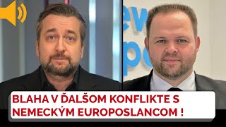 Ľuboš Blaha v ďalšej šarvátke v europarlamente Nemeckému europoslancovi naložil koľko sa dalo [upl. by Deloria454]