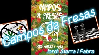 Campos de Fresas Audiolibro resumen x capitulos Jordi Sierra I Fabra [upl. by Annoj]