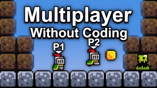 Make A Multiplayer Game Without Coding  In GDevelop [upl. by Strenta]