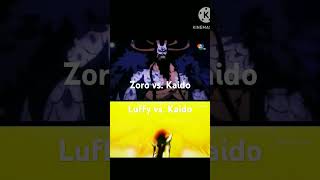 Zoro vs Kaido and Luffy vs Kaido [upl. by Notnats]