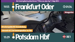 055  Führerstandsmitfahrt  Streckenupdate RE1  quotWas gibts Neuesquot [upl. by Okihcim]