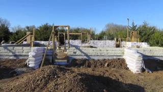 Earthbag House Build from April to November 2014 [upl. by Voccola29]