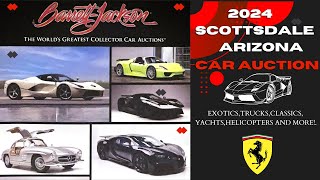 BarrettJackson 2024 Car Auction In Scottsdale Arizona [upl. by Kowatch]