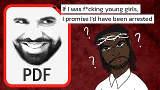 Everytime Drake FUMBLED On The Heart Part 6  Drake vs Kendrick Lamar Animated By An Idiot [upl. by Anirual]