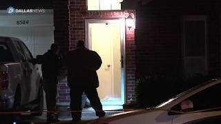 Homeowner shoots prowling suspect through door of Fort Worth residence [upl. by Ahselet]