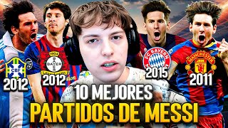 DAVOO XENEIZE REACCIONA A LOS 10 MEJORES PARTIDOS DE MESSI 2024  LO NUNCA VISTO [upl. by Ykcor]