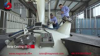 How to Manufacture NdFeB Permanent Magnet [upl. by Garvin]