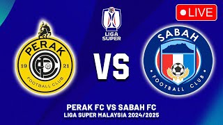 🔴 PERAK FC VS SABAH FC JADUAL SIARAN LANGSUNG LIGA SUPER MALAYSIA 202425 MALAM INI [upl. by Ellecrad]