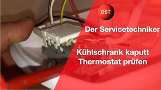 Kühlschrank kaputt Thermostat prüfen [upl. by Avis]