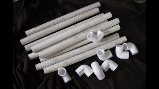 How to make your own PVC pipe connectors and elbows [upl. by Rapsac]