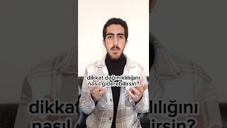 Odaklanma Sorunu Nasıl Giderilir Dikkat Dağınıklığı Nasıl Giderilir [upl. by Bethezel]