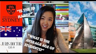 Juris Doctor University of Sydney Australia  Frequently Asked Questions [upl. by Uzzi970]