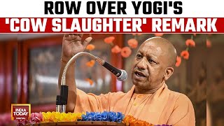 Politics Erupts As Yogi Adityanath Launches ‘Right To Slaughter Cows Eat Beef’ Attack At Congress [upl. by Ahsiruam]