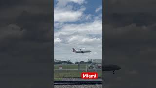 Miami AirPort Airplane [upl. by Lukin]