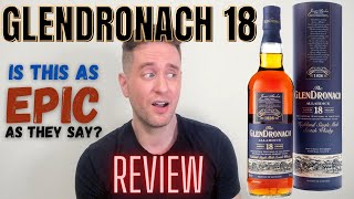 Glendronach 18 REVIEW The ULTIMATE SHERRIED WHISKY [upl. by Feenah]