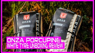 ONZA PORCUPINE WHITE TYRE REVIEW UNBOXING  CLEANING LIVING  SAWORKS [upl. by Ennaeiluj]