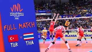 Turkey 🆚 Thailand  Full Match  Women’s Volleyball Nations League 2019 [upl. by Rozele]