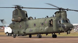 Impressive CH47 Chinook Helicopter Startup and Takeof [upl. by Malissa]