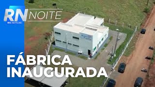 Fábrica é inaugurada em Florestópolis empresa nasceu após empresário ver reportagem da RICtv [upl. by Rist]