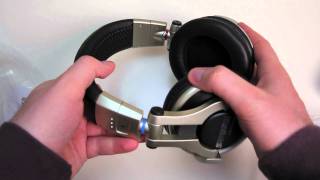 Shure SRH750DJ Headphones Unboxing [upl. by Aiyn915]