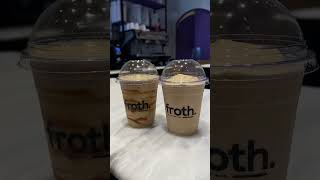 froth frothycoffee coffeeshop coffeelovers karachi [upl. by Karoly]