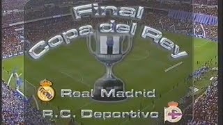 Final Copa del Rey 200102 R Madrid 12 RC Deportivo 06032002 [upl. by Doone791]