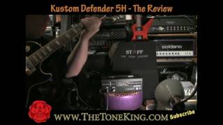 Kustom Defender 5H Tube Amp Head  Review Demo  TTK Style [upl. by Harihat]