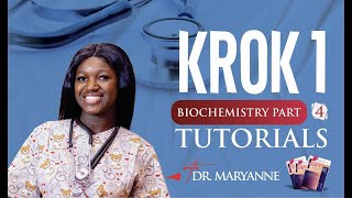 KROK 1 BIOCHEMISTRY PART 4 [upl. by Freed]