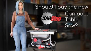 SAWSTOP Compact Table Saw Review [upl. by Amanda651]