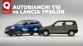 Autobianchi Y10 vs Lancia Y passato prossimo [upl. by Vina403]