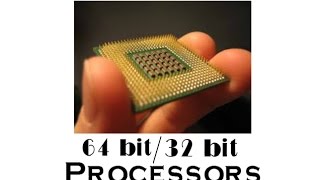 32 bit vs 64 processors  explained in detail  Bangla [upl. by Colinson617]