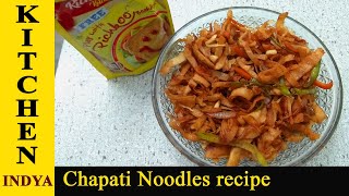 Chapati Noodles  chapathi noodles recipe with rotimatic roti machine [upl. by Ettesus]