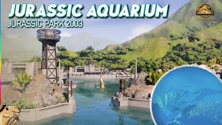 Jurassic Park Aquarium  Tylosaurus  Jurassic Park 2003  JWE 2 Speedbuild [upl. by Orvas708]