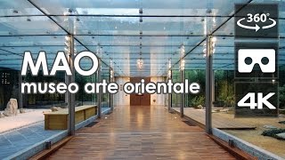 MAO  Museo dArte Orientale  360° VR Video 4K [upl. by Sucramal]