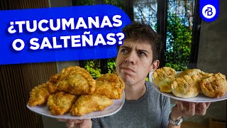 🥟¿EMPANADAS TUCUMANAS O SALTEÑAS ¿Cuáles son las mejores 🤔 [upl. by Eleonore902]