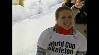 2001 Womens Skeleton World Cup Park City Utah [upl. by Cirdnek738]